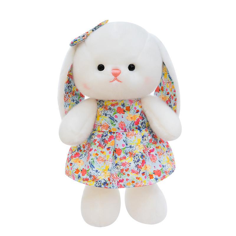 Soft Bunny Plush Doll With Long Ears For Kids Room Decoration And Comfort