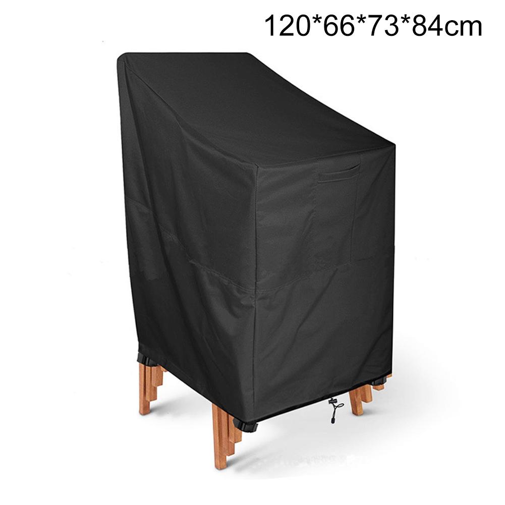 Outdoor Protection 120*65*65*80cm Garden Chair Cover Adjustable Chair Cover Adjustable Drawstring Easy To Clean