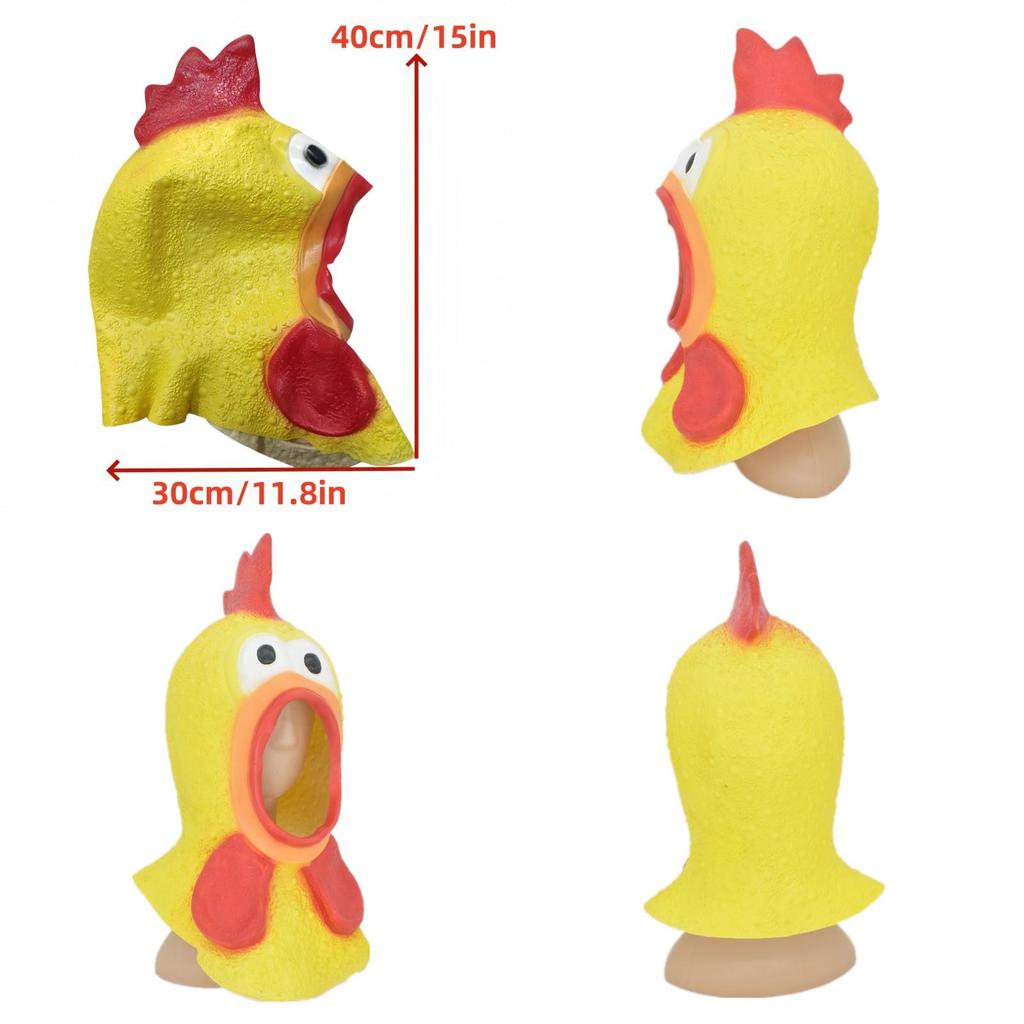 Funny Farm Animal Mask With Latex For Cosplay And Holiday Fun