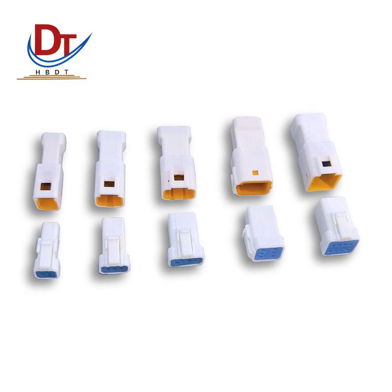 4-Pin Automotive Wiring Harness Connector Plastic Housing - JST-04R Electronic Component for New Energy Systems