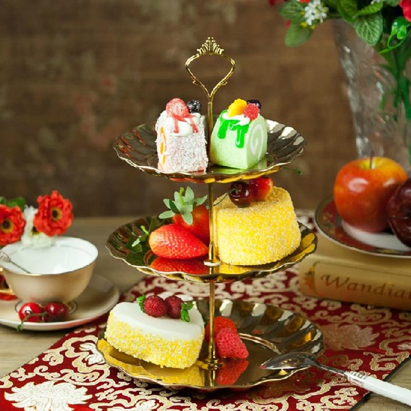 Fruit Tray, Family Living Room, Fruit Tray, Dobos Torte Tray, Creative Double-layer Candy Inventory, Heart Tray, Household Products