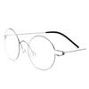 Denmark Brand Same Design Screwless Frame Women Men Round Titanium Alloy Glasses Korean Business Ultralight Eyewear
