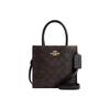 Cally 17 Classic Monogram PVC Music Score Bag Shoulder Crossbody Handbag Mini Women Bags Black Brown 5693-IMAA8