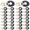 30 Sets Clock Making Kit: Quartz Clock Movement Kit - Diy Repair Accessories With Washers Nuts And Gaskets For Wallclock Replacement
