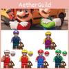Kdl805 Super Mario Luigi Kids Puzzle Toy Assembly Building Block Figure Set