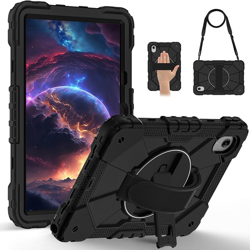 360° Rotating Rugged Case for Lenovo Xiaoxin Pad 11 2026 2026 Shockproof Cover Lenovo Tab M11 Idea Tab 11 inch with hand Strap Lenovo Idea Tab 11 чёрный