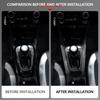 For Kia Morning    Picanto  Gear Shift Knob Panel Frame Cover Decoration Sticker Trim Interior Accessories