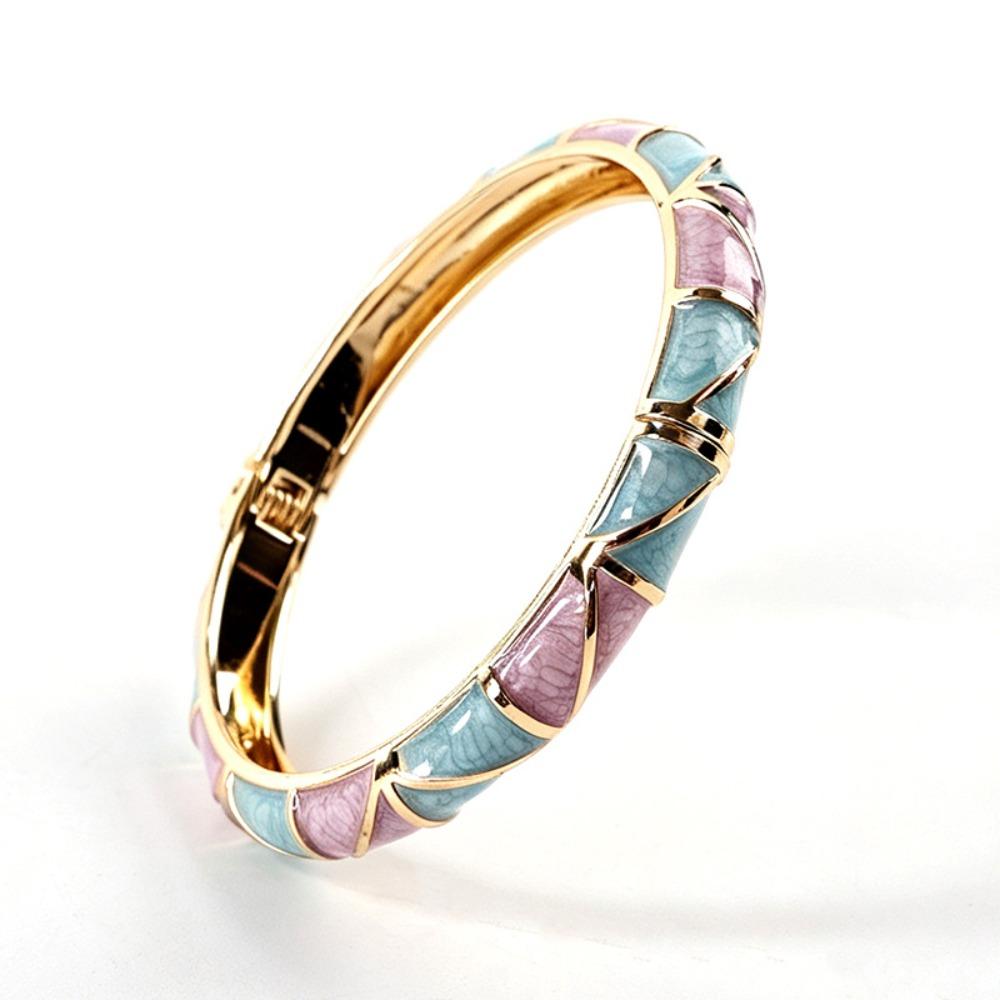 Willow Leaf Chinese Bamboo Joint Bangle Grid Bamboo Women's Hand Bracelet Ladies