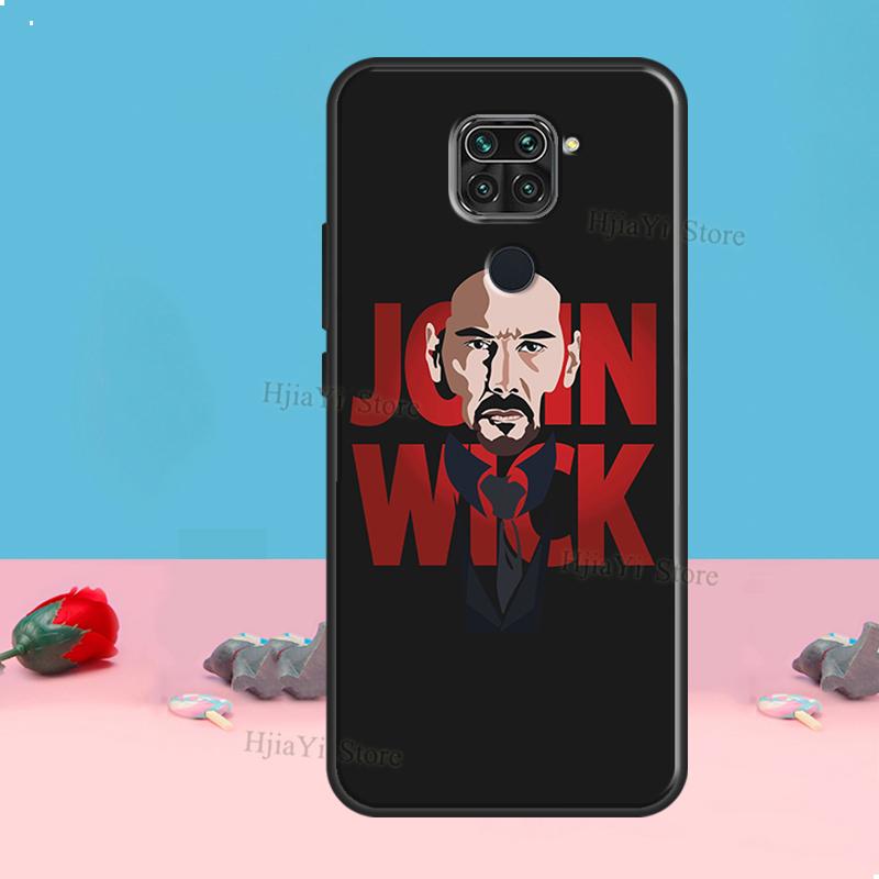 John Wick Case For Redmi Note 8 9 10 11 12 Pro Plus 10S 11S 12S Cover For Redmi 9C 10A 10C 12C Coque