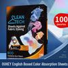 Color Absorbing Laundry Sheets: Prevent Color Bleeding & Staining In Mixed Loads
