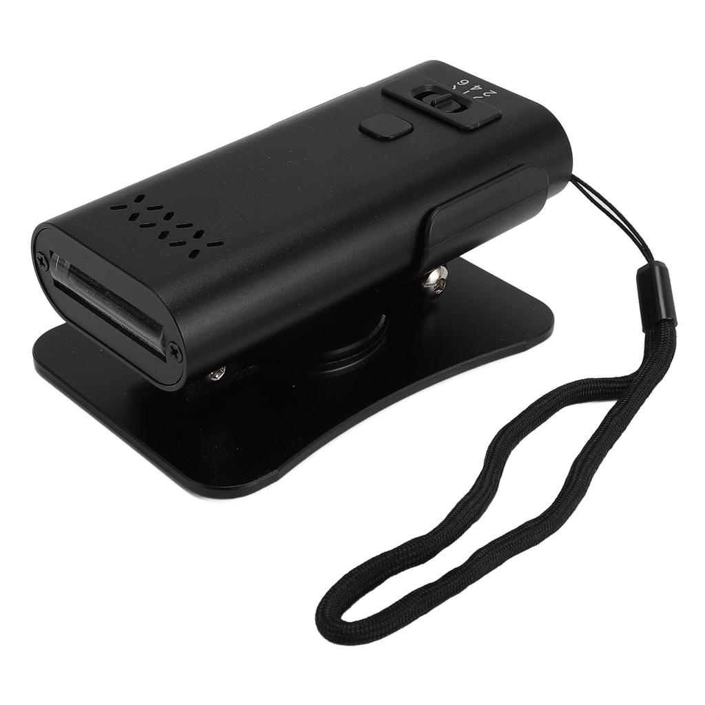 2 in 1 Hair Extension Light USB Rechargeable Quick Cure Nail Art LED Lamp with Stand Black