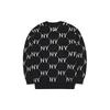 New MLB Sweaters Unisex Black 3AKCM0531-50BKS