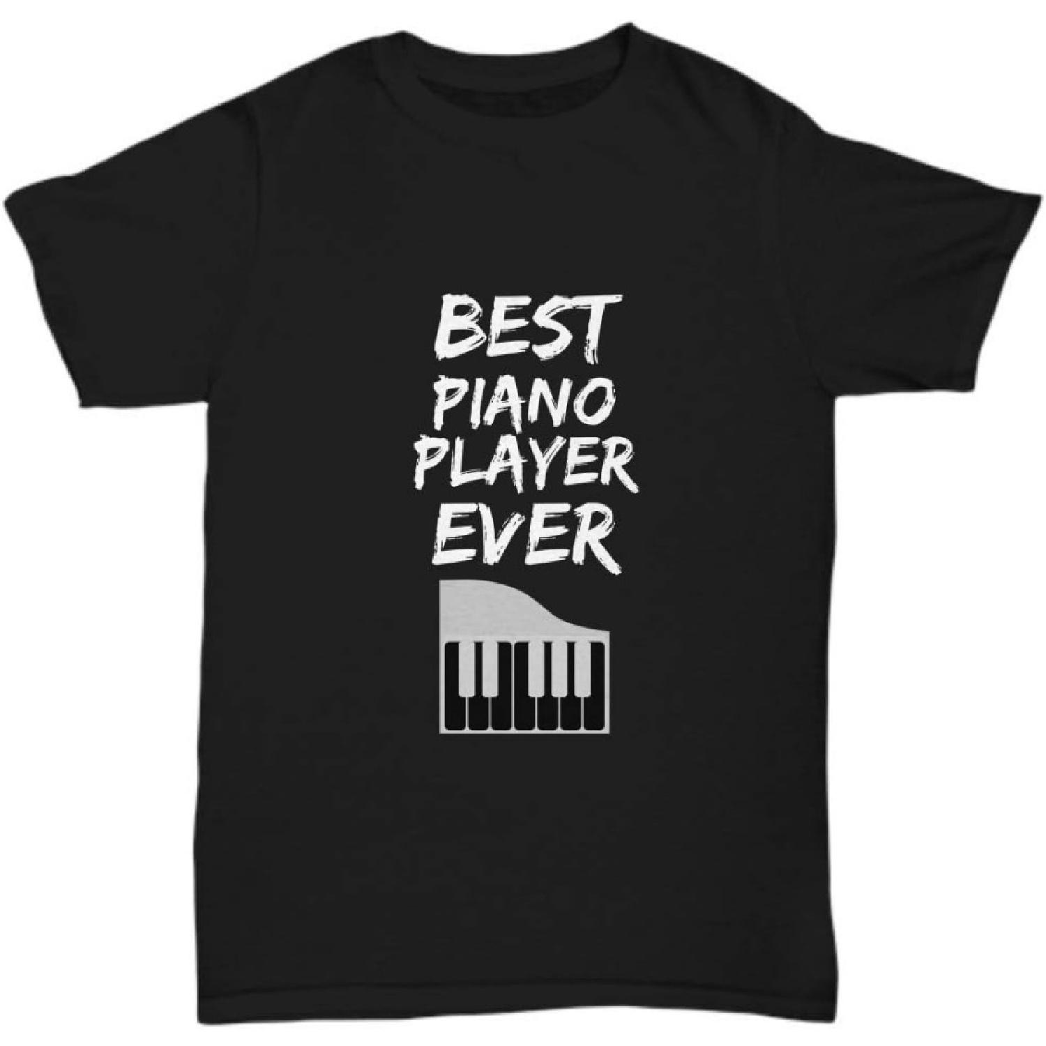 Футболка  Пианист  Лучший пианист всех времен Унисекс Забавный подарок для любителя пианино XXXXXL разноцветный