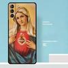 Virgin Mary of Hope Catholic Religious Art Case For Samsung Galaxy S25 Ultra S21 S22 S23 S24 Ultra S20 Plus S25 FE Phone Cover