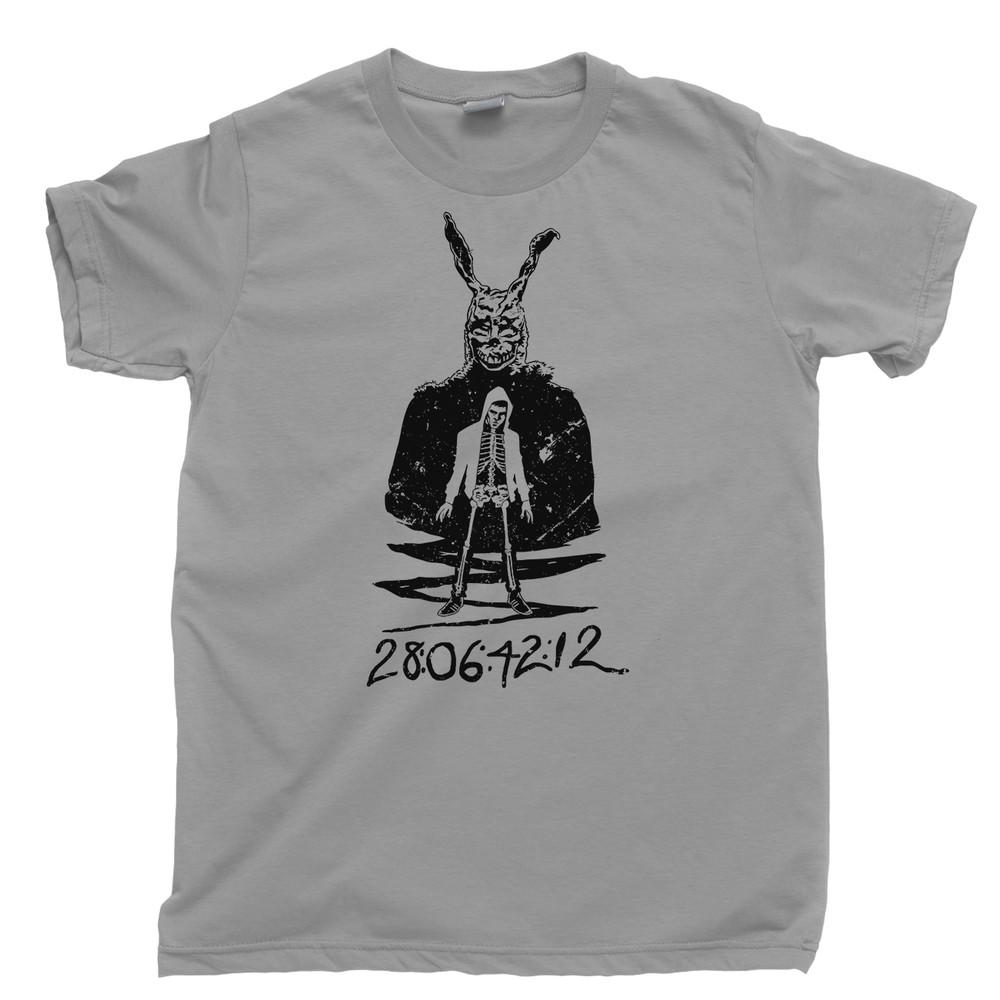 

Donnie Darko T Shirt Frank Rabbit Bunny Suit Time Travel 28 06 42 12 Movie Tee 4XL