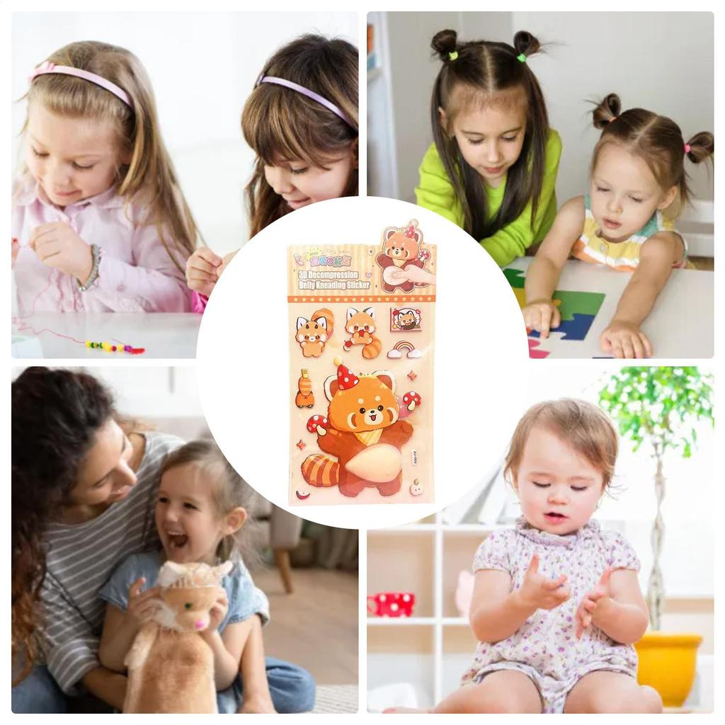 Animal Stickers For Kids Cartoon Animal Decal Soft Belly Design Scrapbook Stickers For Kids Adults Classroom Reward Laptop
