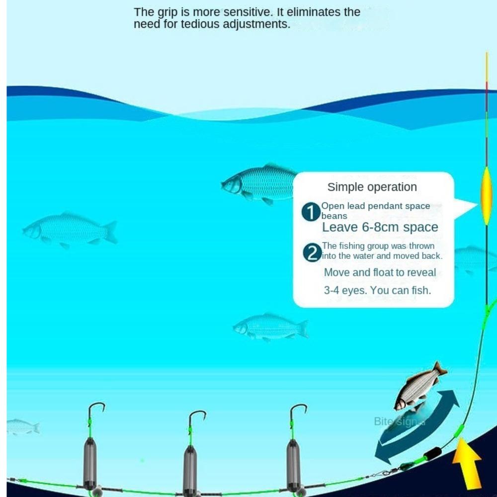 1pc barb Carp Fishing Hook 3 Hooks Carp Rigs Fishing Lure Hot Fishing Hair Rigs Hook  Fishing Tackle