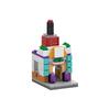 Children's Small  Street View Building , City Building Models Compatible With Puzzle Assembly, Boys' And Girls' Toys