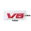 3D ABS Chrome Letters Car Fender Badge Sticker V12 V8 Emblem Logo For Mercedes Maybach S600 W222 S500 W140 CL600 M275 CLS63