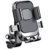 Bicycle Motorcycle Handlebar Phone Mount, Phone Clamp with Rotating Bracket, Compatible with 4.7-inch To 7.2-inch Smartphones