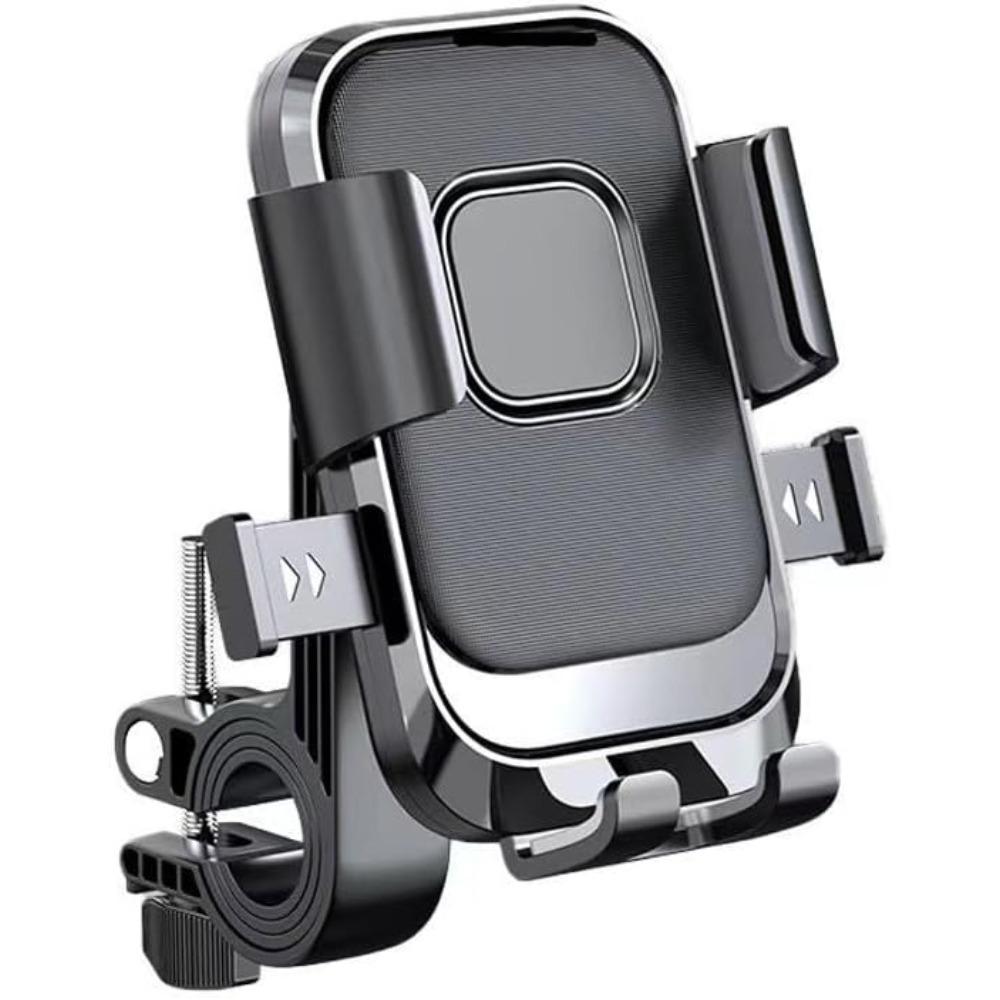 Bicycle Motorcycle Handlebar Phone Mount, Phone Clamp with Rotating Bracket, Compatible with 4.7-inch To 7.2-inch Smartphones
