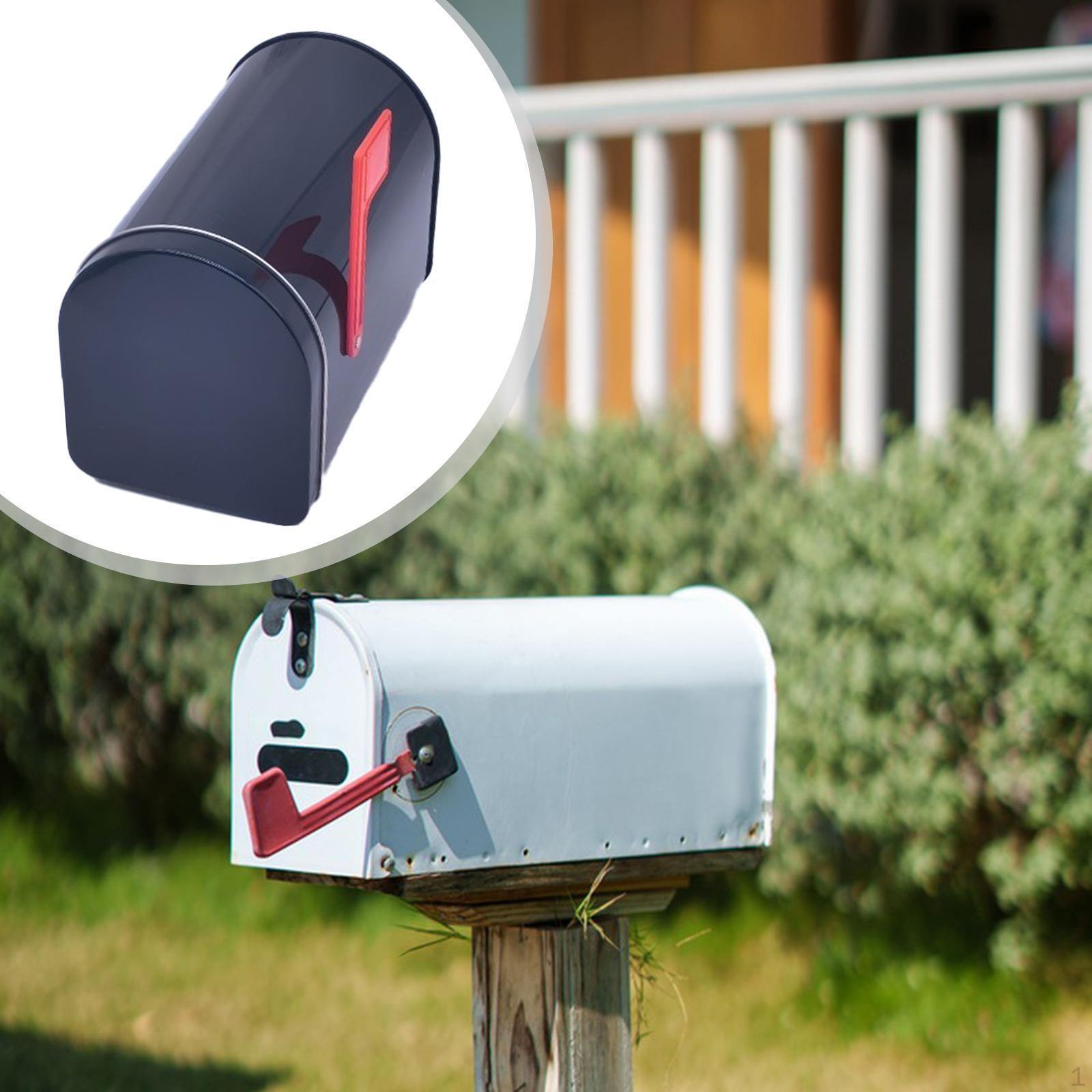 

Жестяной почтовый ящик, почтовый ящик Рождественская жестяная коробка для хранения Антикварный почтовый ящик Игрушка Мини для игрового домика чёрный