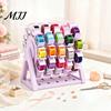 Thread Storage for Sewing Room Rotating Organizer, 60 Spools Capacity 360 Degree Swivel Wall Mounted Organizer Rack, Embroidery Holder Organization