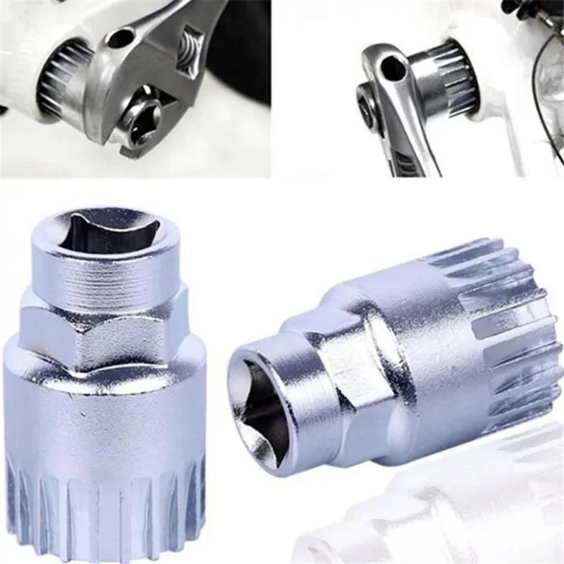 Bike Crank Extractor Remover BB Puller 20 Teeth Wrench Cycling Maintenance Repair Tools Accessories