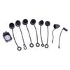 2 Pezzi Coperchio Antipolvere in Silicone Per Spine di Alimentazione Audio di Rete Connettori Speaker Xlr 6.35Mm Tappo Protettivo Impermeabile