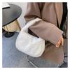 Plush Faux Fur Mini Square Bag for Women, Soft Fluffy Handheld Shoulder Purse, 2022 Winter Fashion Cute Handbag