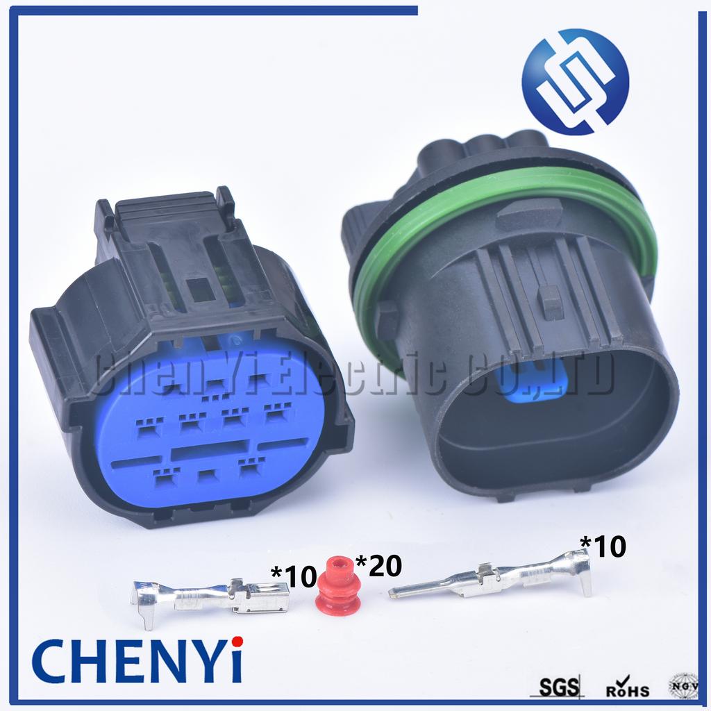 10 Pin Car Headlight Plug Waterproof Electrial Auto Socket Male Female HP406-10021 Wiring Harness Cable Connector for Elantra K3