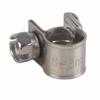 10pcs Stainless Steel   Fuel Line Pipe Hose Clamp Clip 6mm‑20mm Optional Size