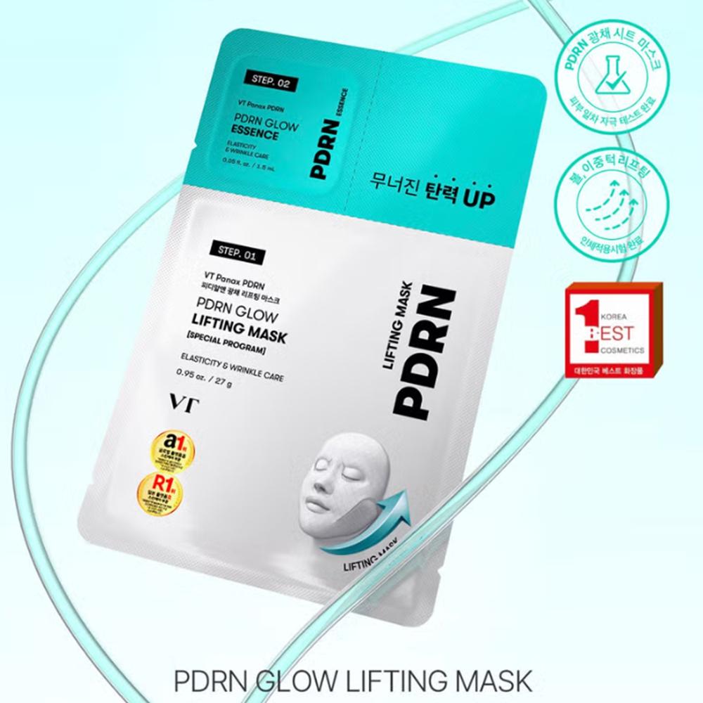 VT DAISO PDRN Radiance Lifting Mask 27g + Radiance Essence 1.5ml