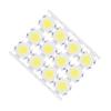 12Pcs LED Chips COB Light Emitter Component 5W 15‑17V for DIY Spotlights Downlight Ceiling Lamp