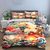 Japanese Style Decorative Set Multiple Sizes Kid'S And Adults' Bedroom Exquisite 3Pc Bedding Set, Gift
