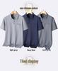Summer Tang Suit: Lightweight Hanfu for Middle-Aged and Elderly Men - Ice Silk Short Sleeve Set