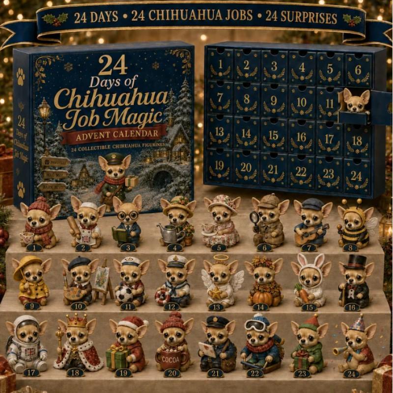 2026 Magic Animal Advent Calendar Acrylic Blind Box Collectible Ornament Christmas Gift