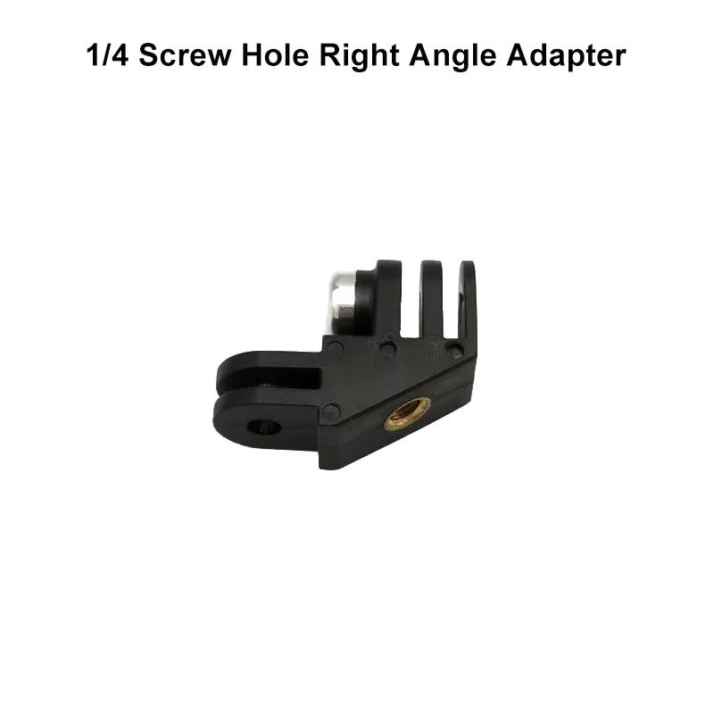 Universal 1/4" Screw Conversion Adapter Mount For GoPro 13 12 11 10 9 8 SJCAM AKASO Insta360 DJI Osmo Action Camera Accessories