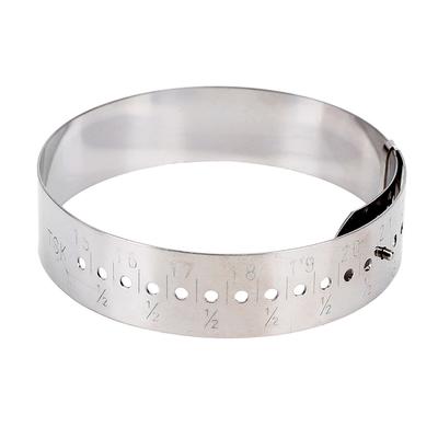 Náramek Měřicí Měřidlo Zápěstí Nastavitelný Nástroj pro Měření Velikosti 15~23cm Úprava Prstenu Nerezová Ocel