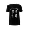 Metallica Unisex Adult 4 Faces Back Print Cotton T-Shirt