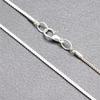 10/20/50pcs Silver Plated 1.2mm Clavicle Chain Necklaces for Women Men Fashion DIY Necklace Chain Accessories GZW