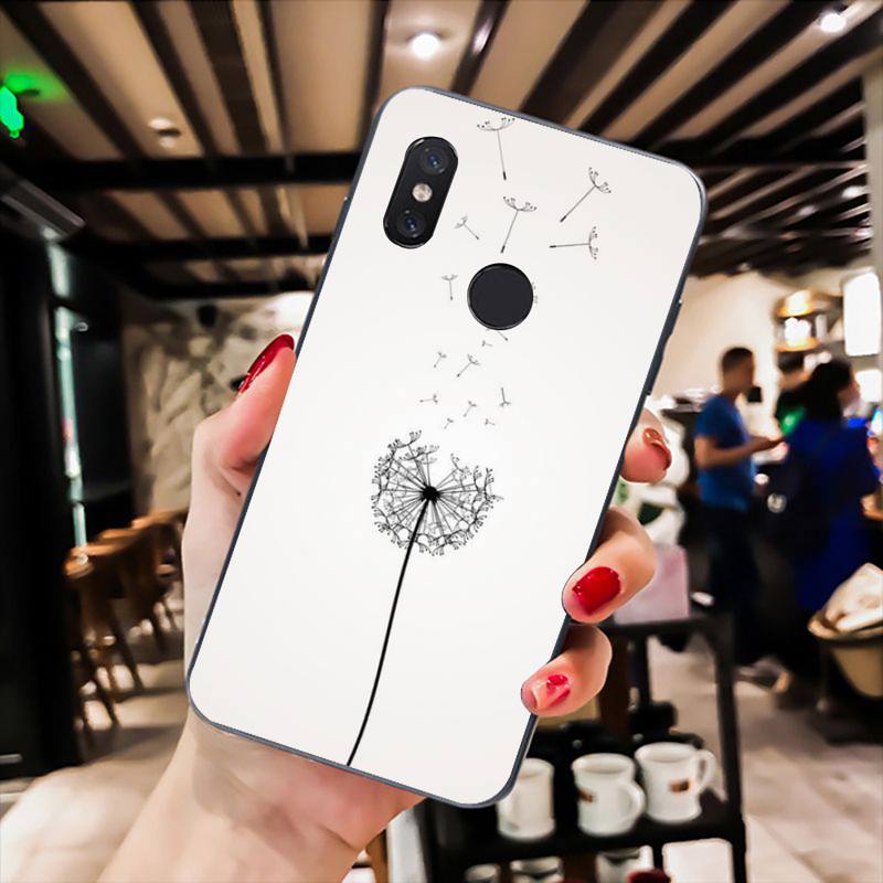 Etui na telefon Mniszek lekarski dla Xiaomi Mi 11 10 A2 A2lite A1 9 9SE 8Lite 8explorer F1 Poco M3 X3 Pro Fundas Cove