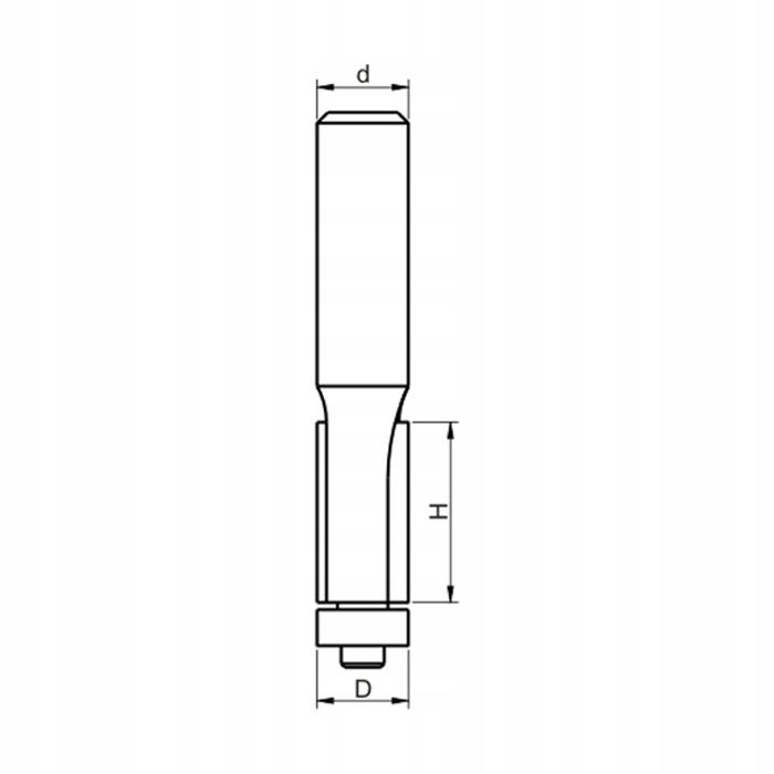 Globe Straight Cutter With Bearing D9.5 I38 S8