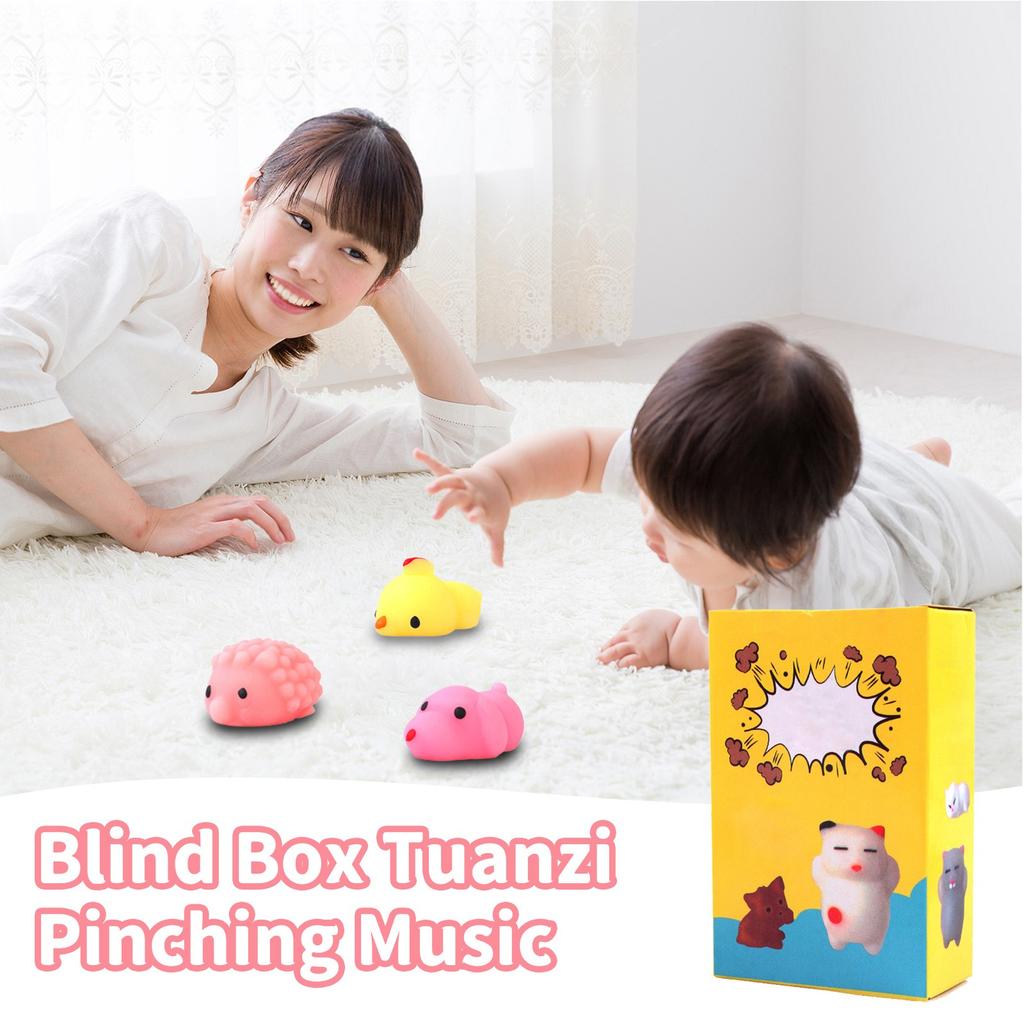 Tuanzi Pinyin Zábavný Větrací Dětský Dárek Měkká HračkaBox Přání