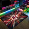 AC Milan Design Crystal Velvet Carpet Cozy Non?Slip Printed Rug For Bedroom Living Room Entrance