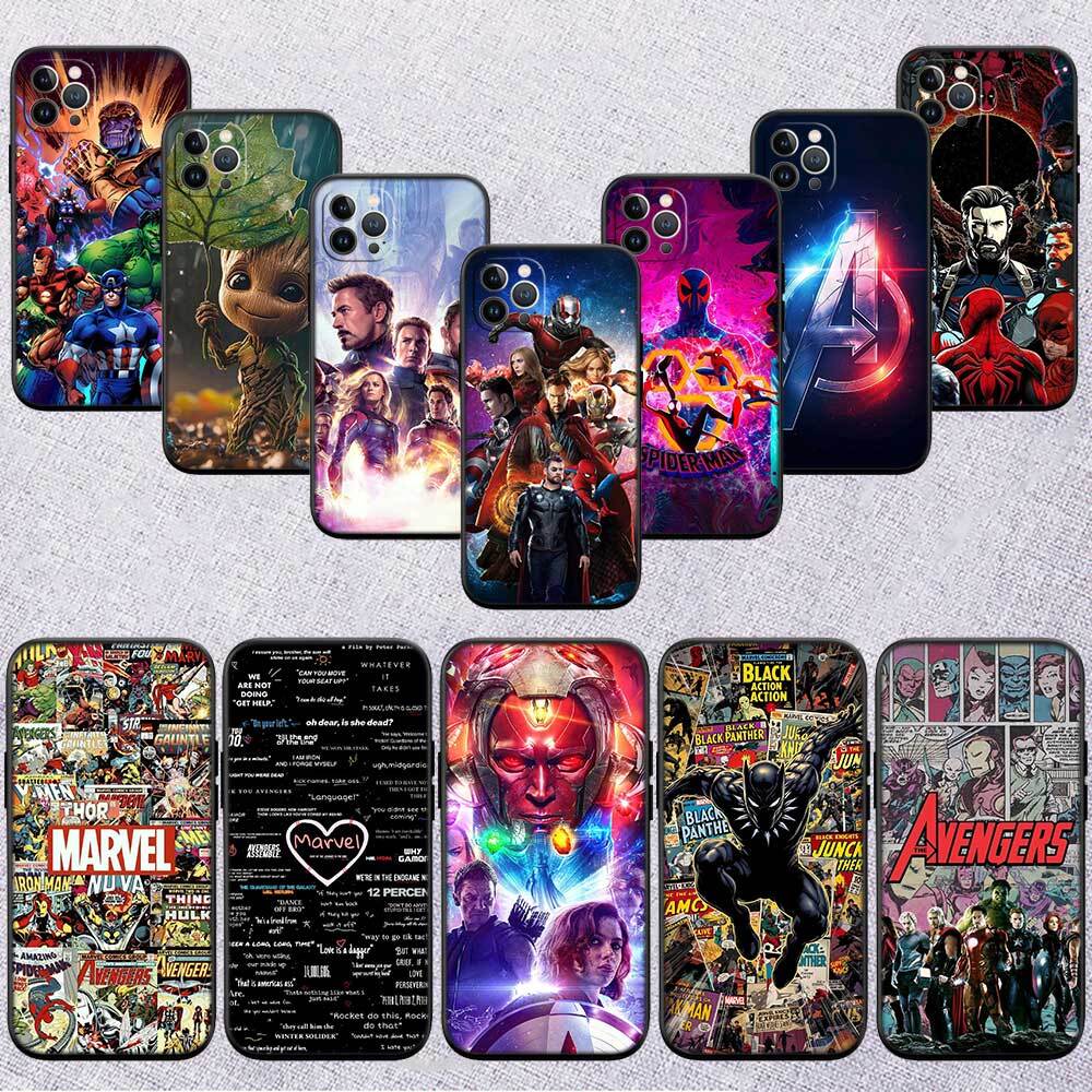 The Avengers Phone Case for Redmi Note 12 12S 12C 13 13C 13R 14 14S 14R 14C 11A 13X A3 A3X A4 A5 Pro Max Plus