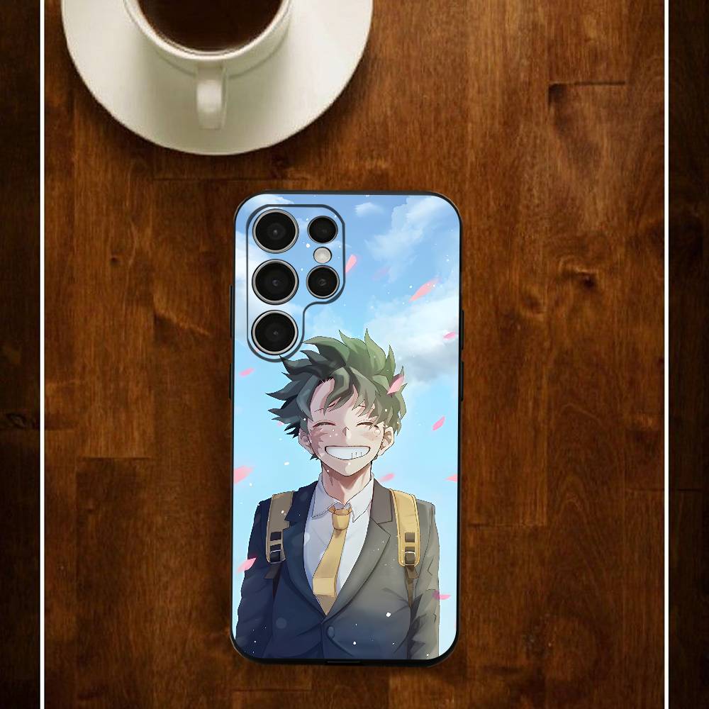 

Anime Bakugou T-Todoroki Ochaco Midoriya Phone Case For Samsung S24 25 23 22 21 20 Plus Ultra 5G Lite Shockproof Cover Samsung S20fe
