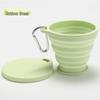 Portable Folding Silicone Camping Cup - Retractable, Food-Grade, High-Temperature Resistant