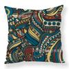 Art Flower Pillow Creative Car Sofa Cushion Digital Print Pillow Cover