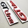Emblème Logo GT Line Métal Noir Rouge 3D Badge Coffre Voiture Pour Peugeot 208 2008 205 508 5008 207 408 308 3008 GT Autocollant Accessoires
